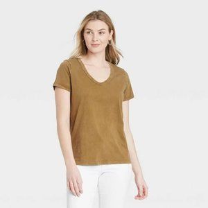 NEW! Universal Thread Women's Short Sleeve Scoop Neck T-Shirt
